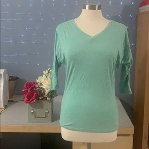 Loose Green Shirt A055